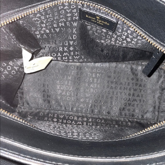 Kate Spade Laurel Way Jeweled Black Satchel and Wallet Set 9”W x 8”H - Picture 9 of 14